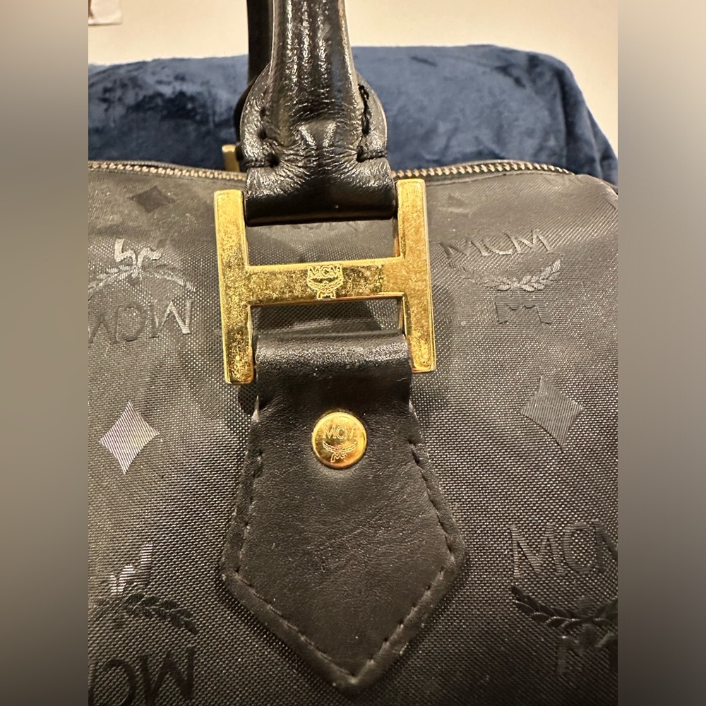 🖤🖤 MCM Boston Bag EUC 🖤🖤 - Picture 14 of 15